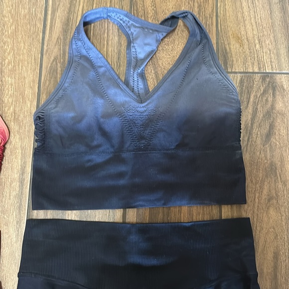 Victoria Secret Pink Sport size medium 2 sets Lace cut out work sets - Picture 2 of 6